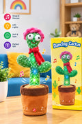 Rechargeable dancing cactus toy for kids